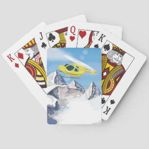 Rettungshubschrauber Spielkarten