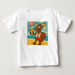 Rettungsschwimmer auf Eiscreme-Dienst – Lustiger S Baby T-shirt