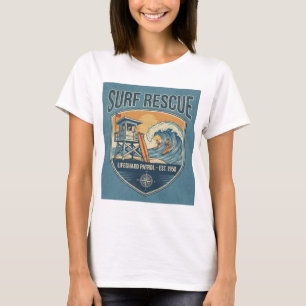Rettungsschwimmer-Patrouille Surf Est 1950 T-Shirt