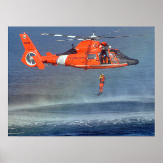 Rettungsschwimmer Poster