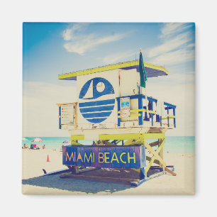 Rettungsschwimmer   South Beach, Miami, Fl. Magnet