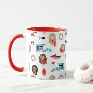 Rettungsschwimmer Tasse