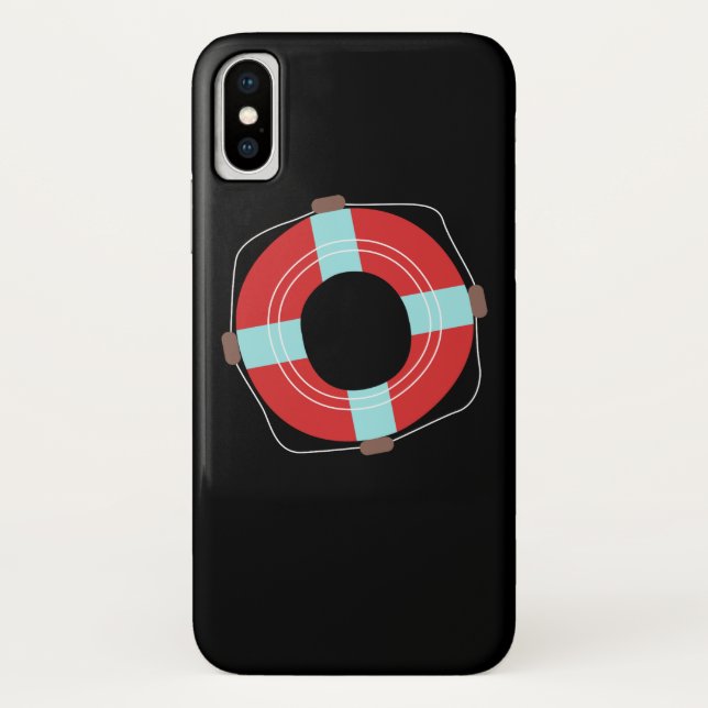 Rettungsschwimmer Wasser schwimmen Sicherheit Rett Case-Mate iPhone Hülle (Rückseite)