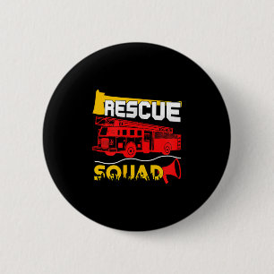 Rettungsteam Lebensretter Feuerwehrmann Geschenk S Button