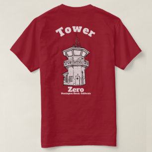 Rettungsturm Null - Huntington Beach Pier T-Shirt