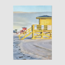 Rettungstürme Siesta Key Beach Tissue Paper Seidenpapier