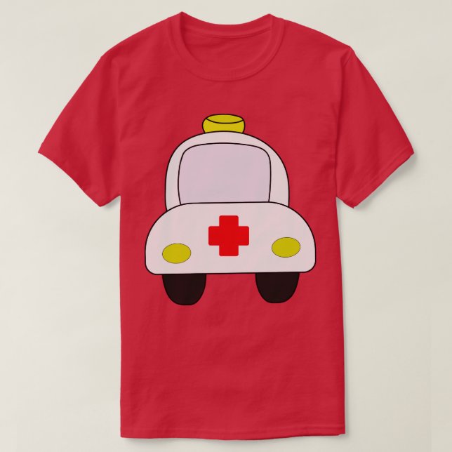 Rettungswagen T-Shirt (Design vorne)