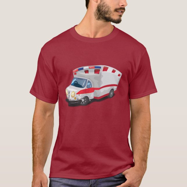 Rettungswagen T-Shirt (Vorderseite)