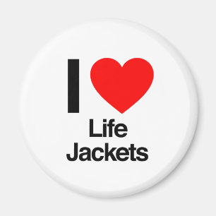 Rettungswesten der Liebe Magnet
