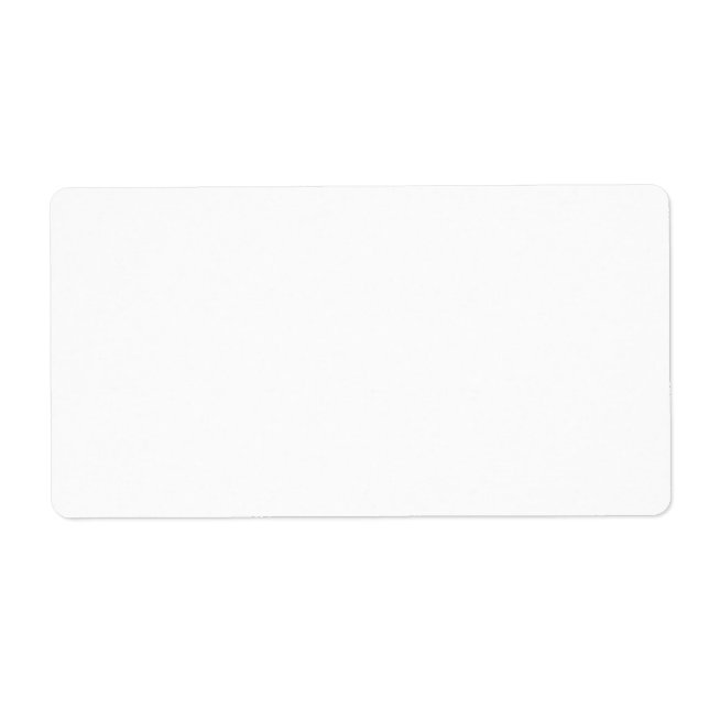 Return Address Label (Vorne)