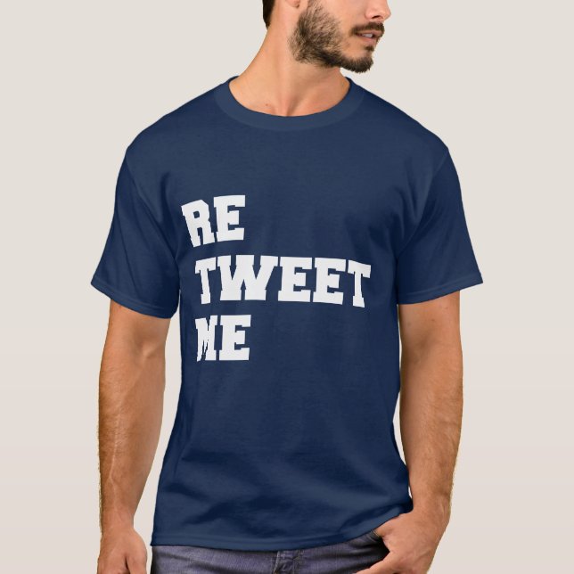 RETWEET ICH T-Shirt (Vorderseite)