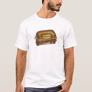 Reuben Sandwich NYC Jewish Deli Corned Beef Food T-Shirt