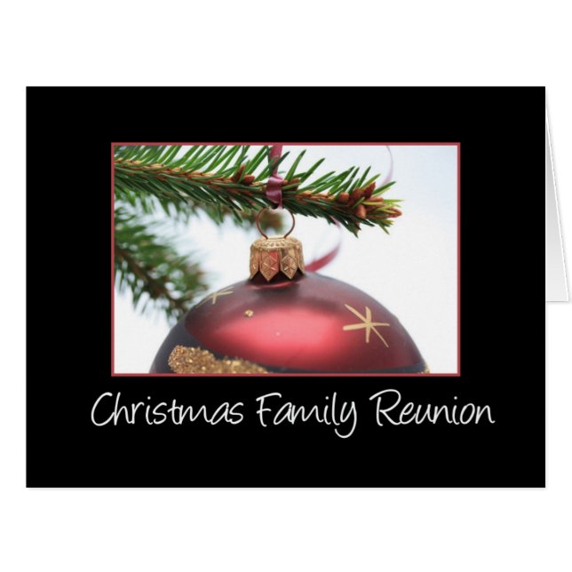 Réunion de famille de Noël (Devant horizontal)