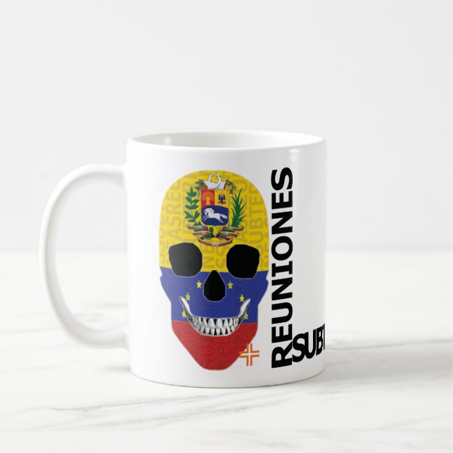 REUNIONES Venezuela Taza clasica Kaffeetasse (Links)
