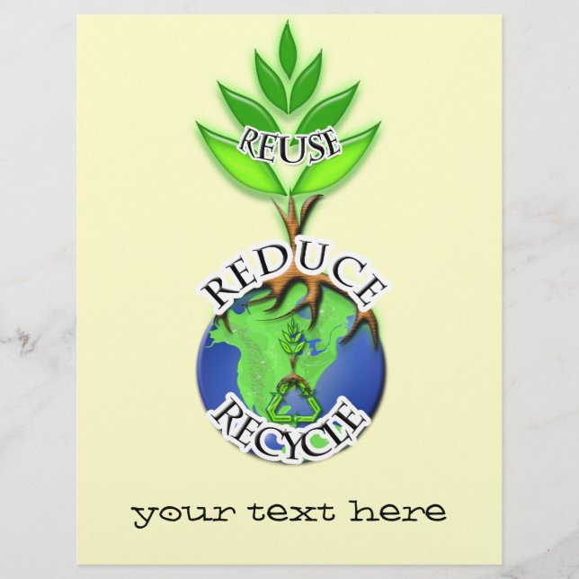 ReUse ReDuce-Recycle Flyer (Vorne)