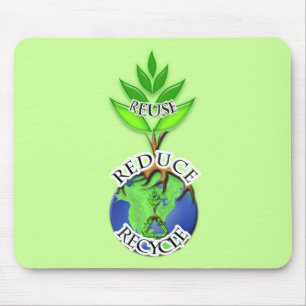 ReUse ReDuce-Recycle Mousepad