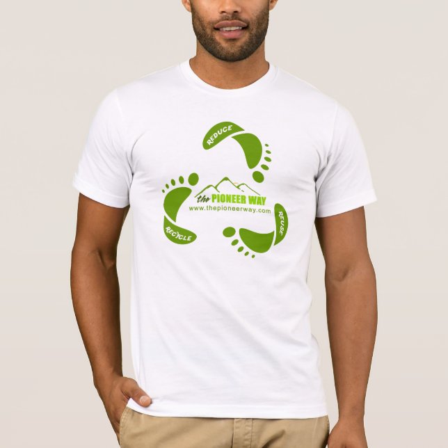 Réutiliser Recycle "Made in USA" (Hommes) T-shirt (Devant)