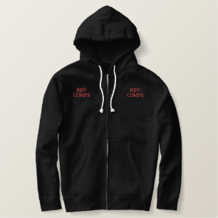 Rev comps hoodie bestickter hoodie