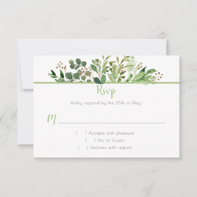 Rêve botanique RSVP (Devant)