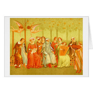 "Rêve carte de peinture de la Renaissance de vie"