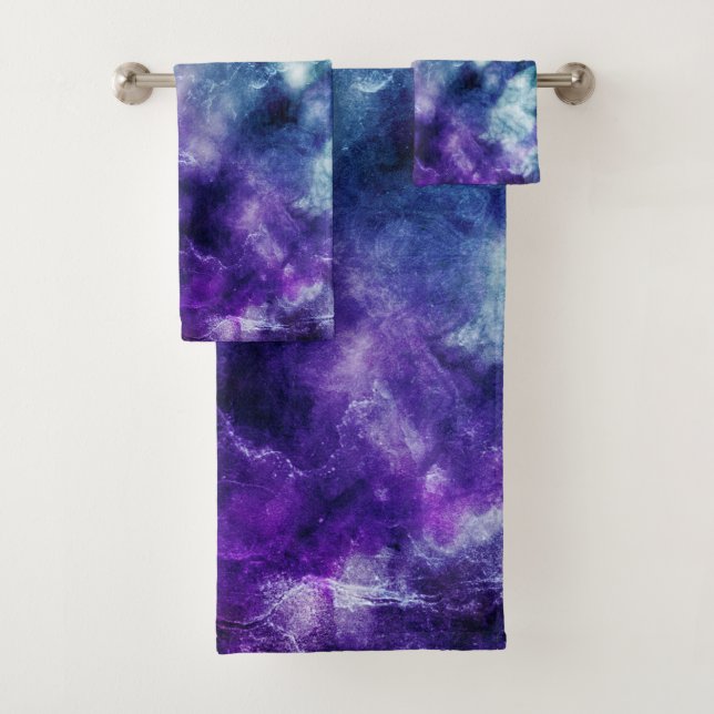 Rêve de marbre violet Turquoise de la Galaxie de l (En situation)