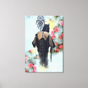 Rêve De Roses - Toile Enveloppée