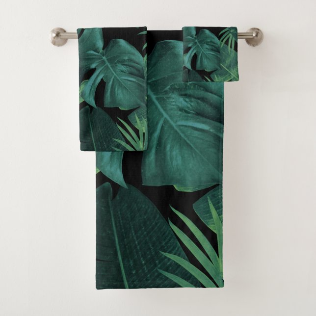 Rêve des Feuilles de la jungle tropicale d'été #1 (En situation)