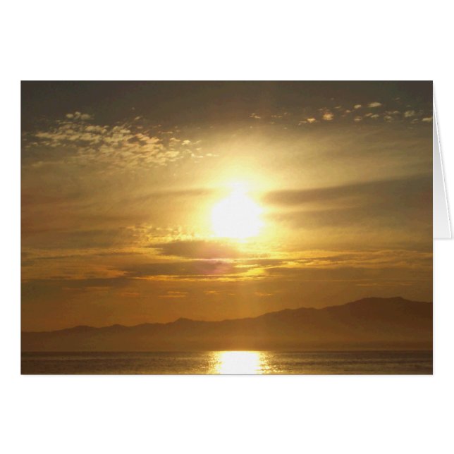 Rêve du coucher du soleil_ (Devant horizontal)