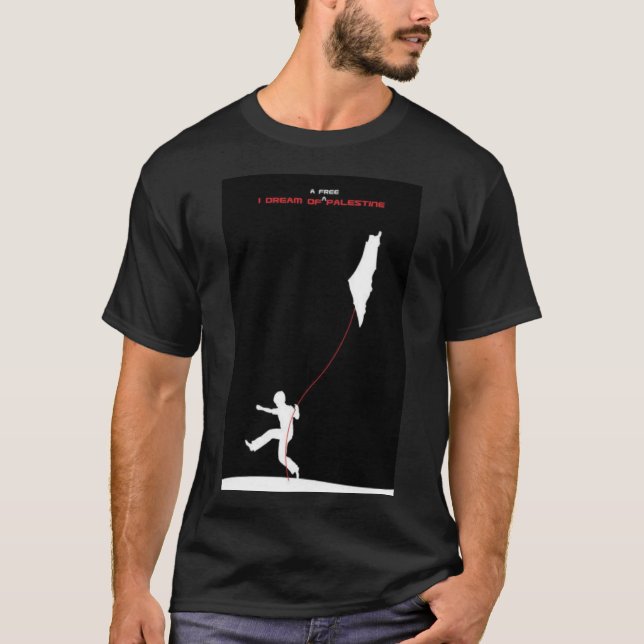 Rêve d'un T-shirt libre de la Palestine (Devant)