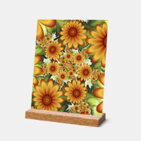Rêve Floral, Art Fractal Moderne Abstrait Fleur