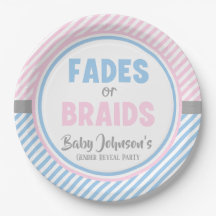 Reveal des Babygeschlechts - Fades oder Gehirne