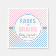 Reveal des Babygeschlechts - Fades oder Gehirne