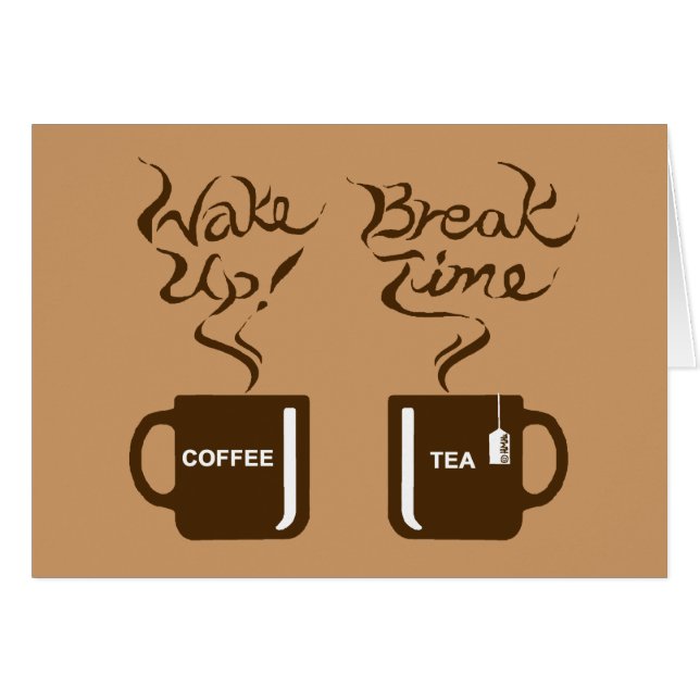 Réveille-toi ! temps de pause (Devant horizontal)