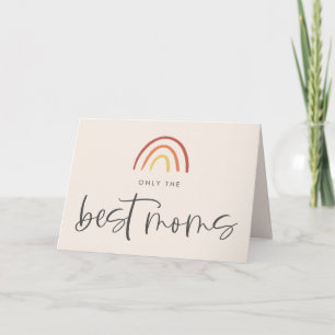 Révélation Faire-part de grossesse arc-en-ciel ros