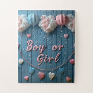 Révéler le genre Puzzle garçon ou fille