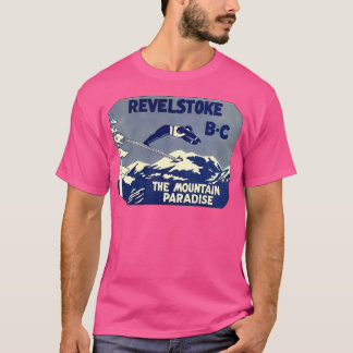 Revelstoke Bc Skigebiet Berg Paradise T-Shirt