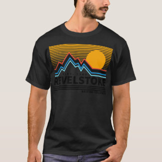 Revelstoke British Columbia Kanada Vintage Retro T T-Shirt