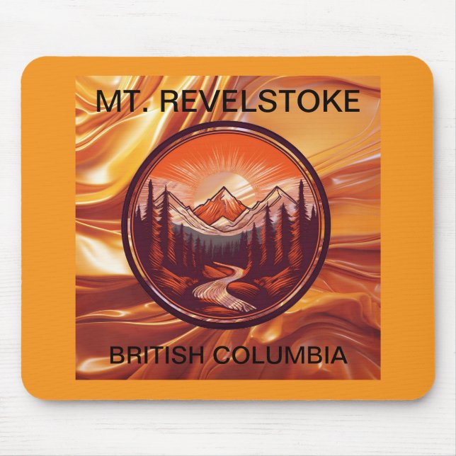 Revelstoke British Columbia Mousepad (Vorne)