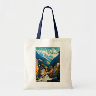 Revelstoke Kanada Reise Kunst Vintage Tragetasche