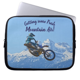 Revelstoke Ride - MotoX Racing in British Columbia Laptopschutzhülle