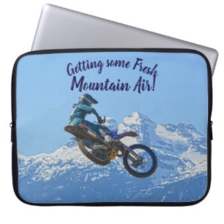 Revelstoke Ride - MotoX Racing in British Columbia Laptopschutzhülle