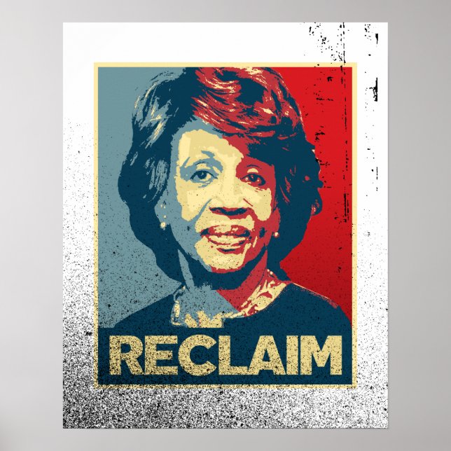 REVENDICATION - Poster de propagande des eaux Maxi (Devant)