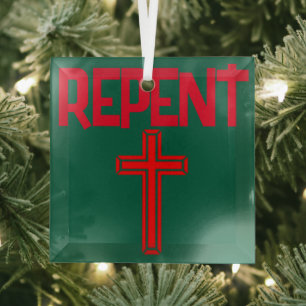 REVENU - Ornement en verre SACRIFICE