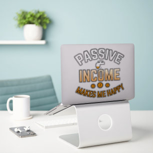 Revenu passif oui s'il vous plaît Vinyl Sticker