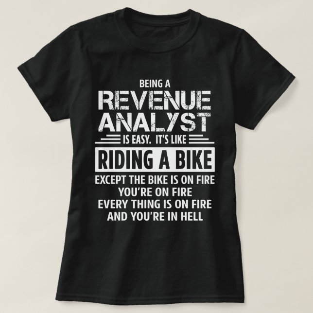 Revenue Analyst T-Shirt (Design vorne)