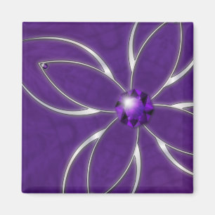 Rêver dans Amethyst Magnet