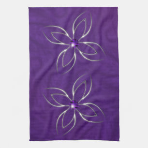 Rêver dans la serviette de cuisine Amethyst