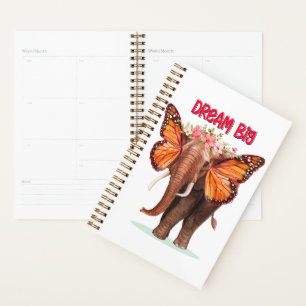 Rêver Gros Comme Un Inspirationnel Éléphant