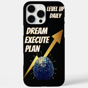 Rêver. Planifier. Exécuter. Étui pour téléphone –