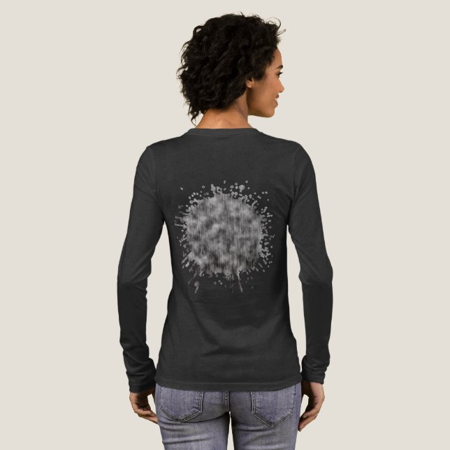 Reverberant Gray Tri-Blend Shirt (Voller Rückseite)